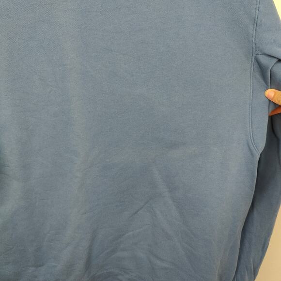 Lululemon French Terry Oversized Long Sleeve Crew Sweatshirt XL Soft Denim Blue‎ - Picture 2 of 7
